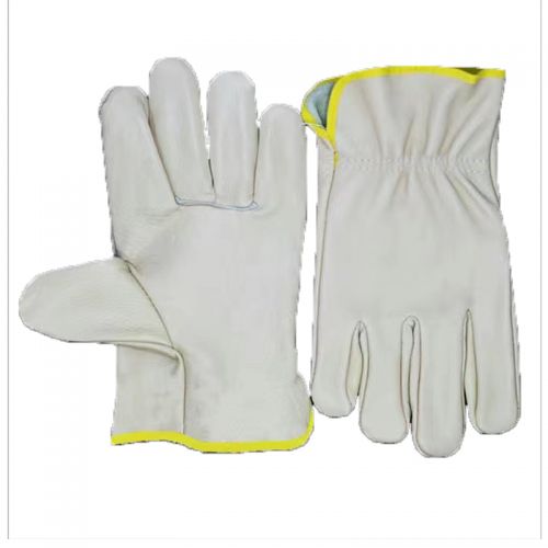 斗刀俠DD-1070頭層牛皮防水防油耐磨作業(yè)棉手套（雙）